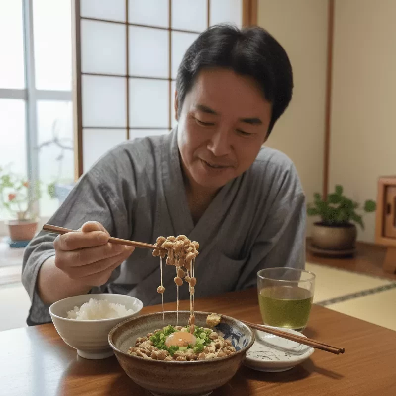 吃日本納豆